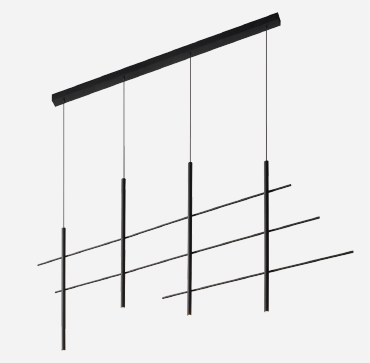 TRACE CHANDELIER CEILING SUSP 3.0 LED 2700K CH