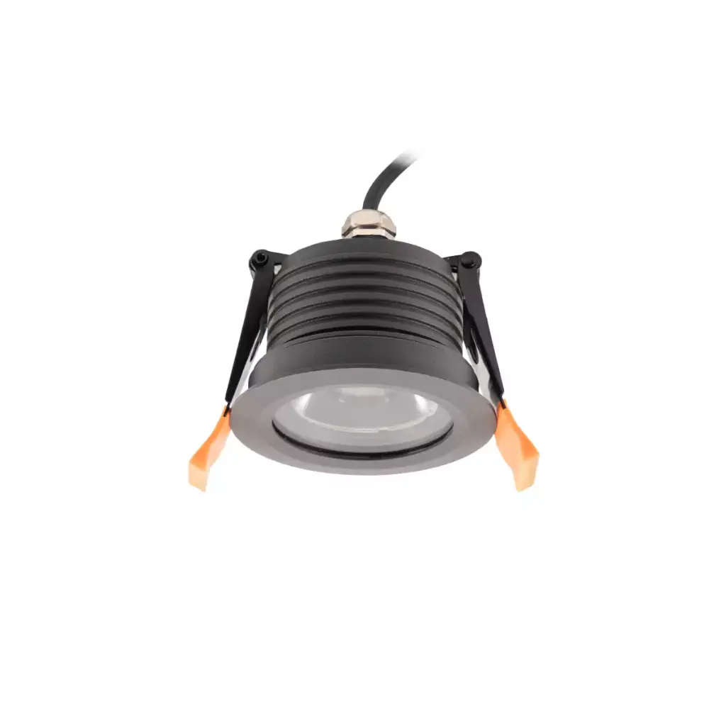 XSAL RND. RECESSED DOWNLIGHT 12W 110-240VAC 3000K IP65 IK06 DG (5.1.2)