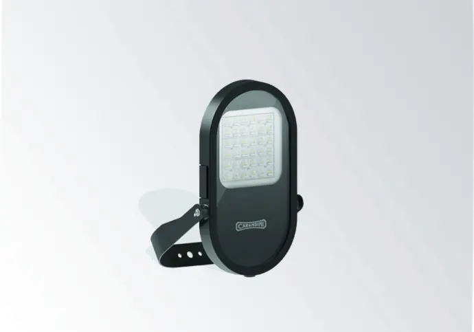 Projecteur LED Carandini Mikos S, éclairage extérieur compact de 948 à 10 670 lumens
