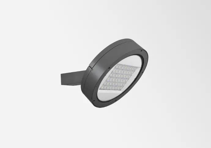 Luminaire LED Carandini Spin S, projecteur rond polyvalent de 618 à 8 203 lumens