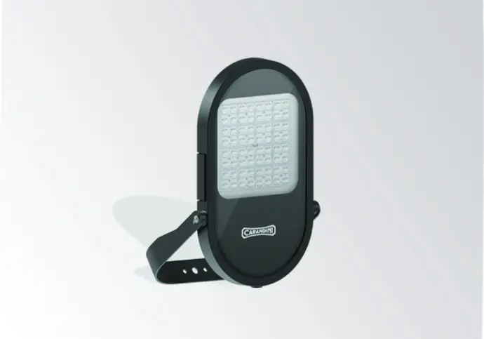 Projecteur LED Carandini Mikos M, luminaire extérieur haute puissance de 3 596 à 19 354 lumens