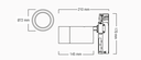 Projecteur sur rail ZOOM CCT 15-20-25 W Angle 24-60° Blanc