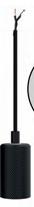 Alix Wave Pendant desert sand 2m E27 (excluding ceiling noir)