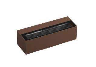 90928APPLIQUE AROOS CORTEN - 14.5W - 3000K - 1800lm/957lm - ON/OFF - 3 ANS