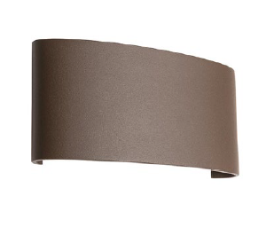 FABO - DARK BROWN - 8W - 3000K - 614lm/470lm - ON/OFF - 3 ANS - 50000H 