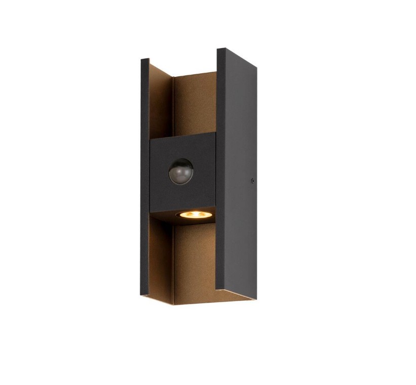 FLATT II, applique en saillie, SENSOR, 2700 K, max. 10 W, noir