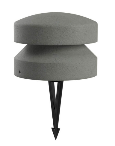 CLIFF BORNE DARK GREY - Ø25cm - 3000K - 1444lm/539lm - IP65 