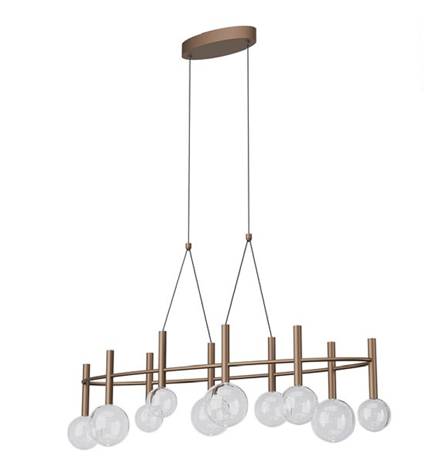 BOLLA SU LED 44W 2700K/3000K COFFEE (4.1.2) TRIAC