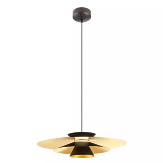 FARGO SU LED 16.5W D500 MATT BLACK/MATT GOLD INSIDE(5.1.2)
