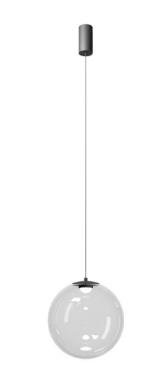 IRIDES SU LED 12W 3000K SBK/TRANSPARENT(5.1.2)