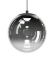 IRIDES SU LED 10W 2700K SBK/GRADIENT SMOKE(5.1.2)