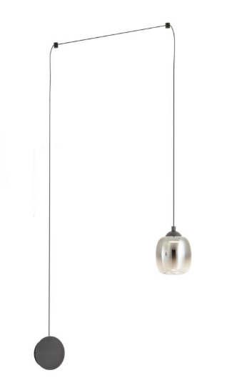 KHADI AP/SU LED 6W 3000K SMOKE (5.1.2)