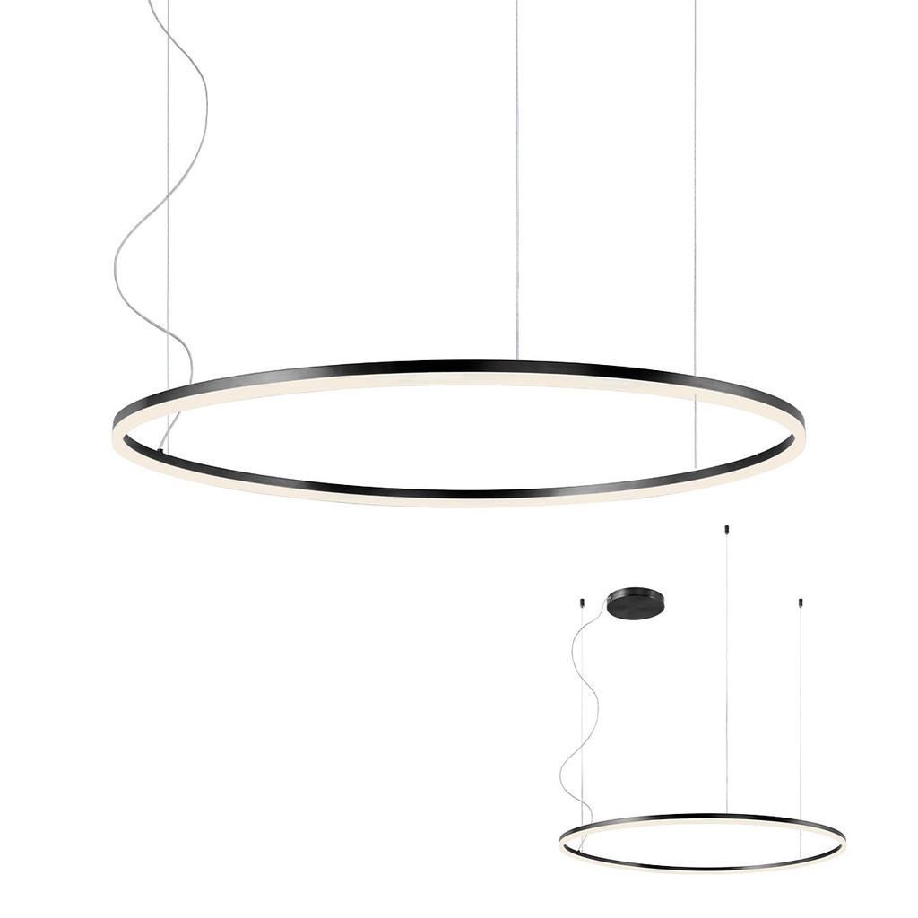 ORBIT SU LED 68W 3000K D1000 SAND BLACK (4.1.2)-TRIAC