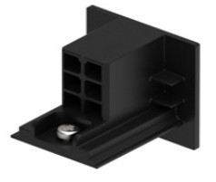 3~track endcap surface black