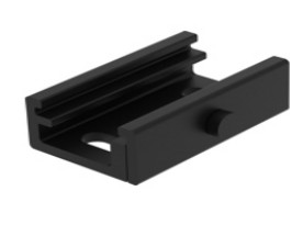 3~track SF mounting bracket black