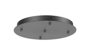 CANOPY RD D355 5 PENDANTS BK (TYCON) - driver included