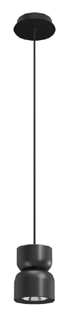 YONA SU LED 5W+5.5W 3000K BK (5.1.2)