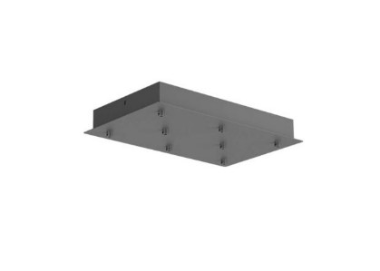 CANOPY SQ 400x250 8 PENDANTS BK (EIKO, ITO, KANJI, OBO, LOLLI, TYCON)