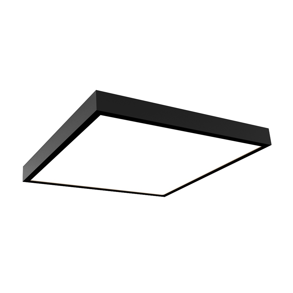 FOGGIA 24 Apparent Plafonnier 3000K Noir AC240V 24W IP20
