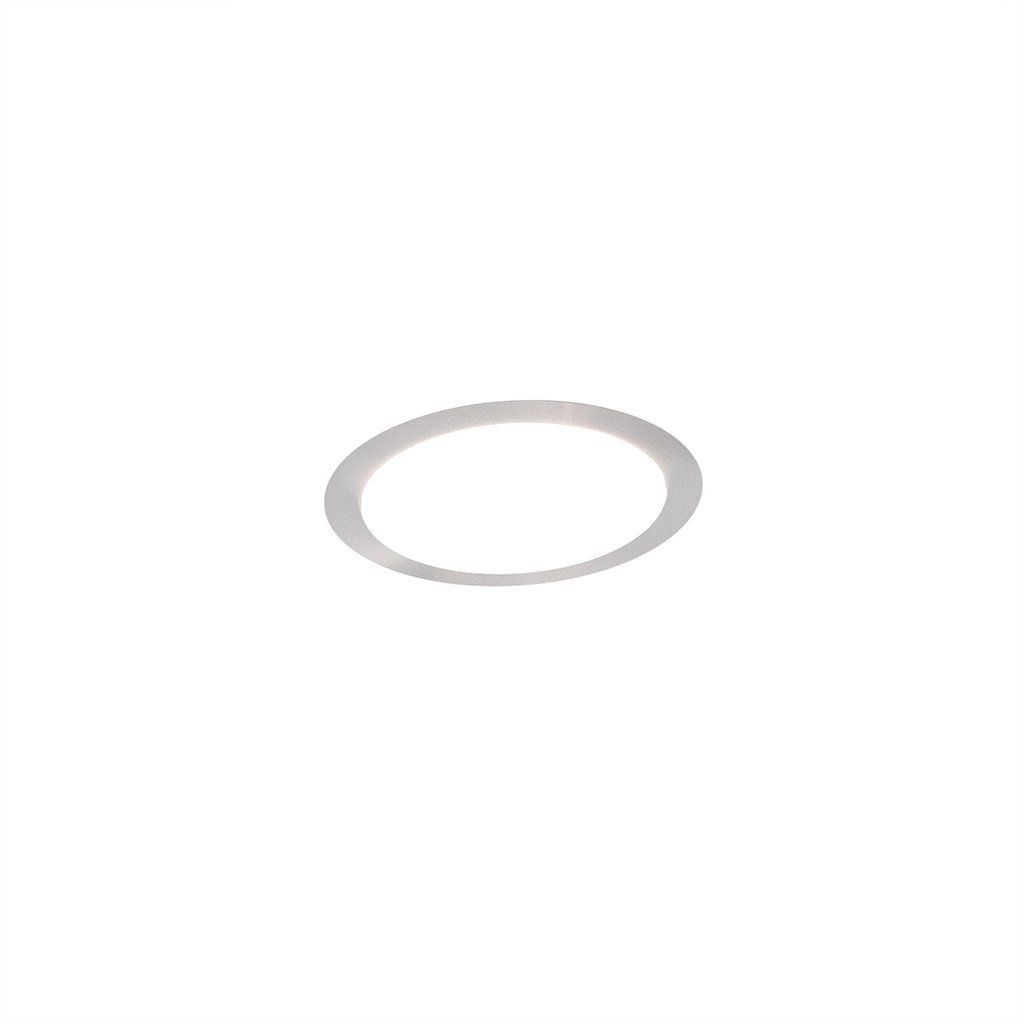 SAN MARINO R Spot Encastré 3000° k Aluminium brossé Lamelles 350 mA 3,5W IP20
