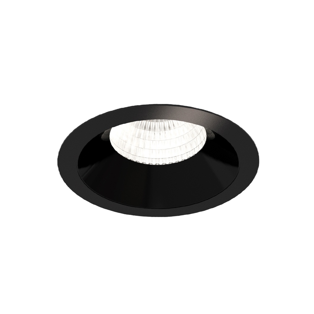 AJACCIO 6 Spot Encastré 3000K - Noir AC230V 6W