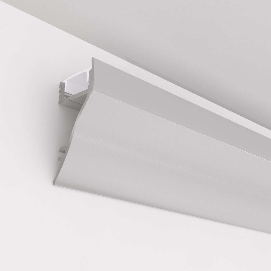 SINES Profilé Apparent 2m  Aluminium