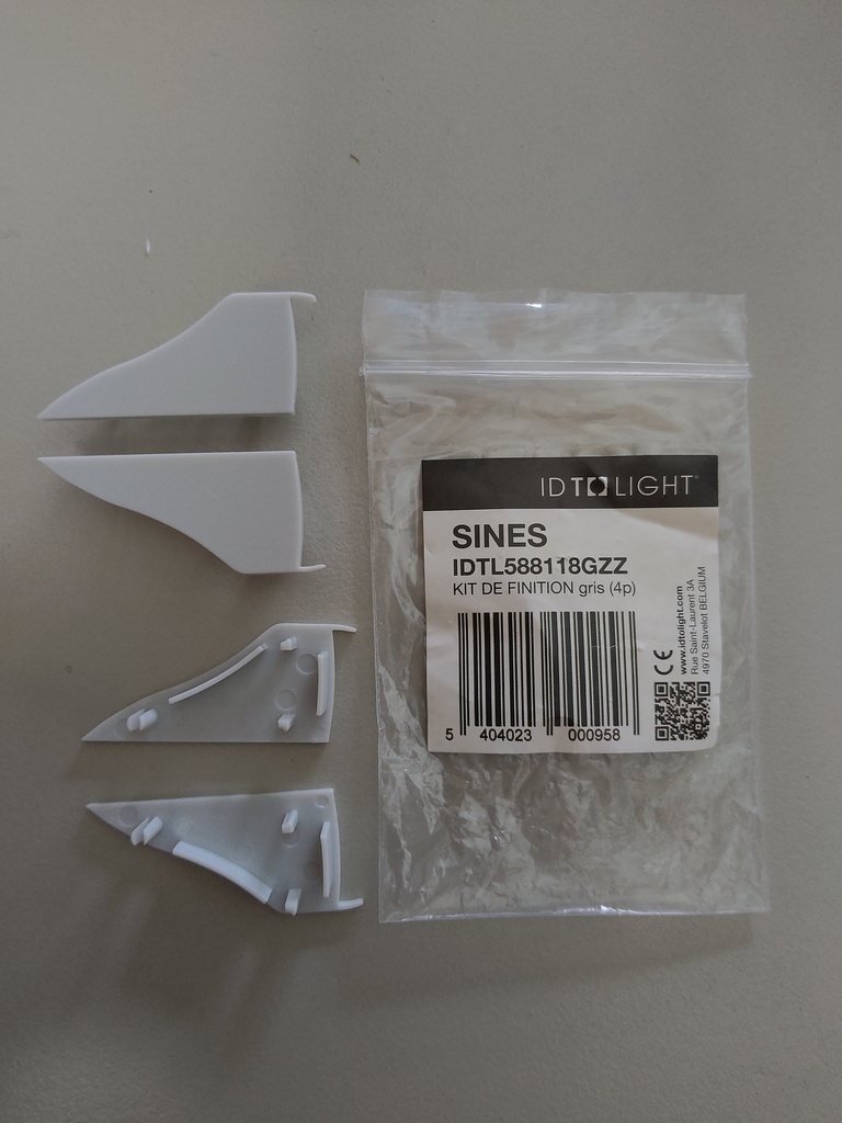 Kit de finition pour SINES (4 pièces) Gris