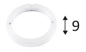 BASE RONDE Blanc mat