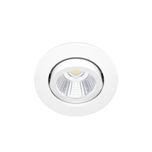 TIPI RX 3W 350Lm 3000K 30° IP44 Blanc mat
