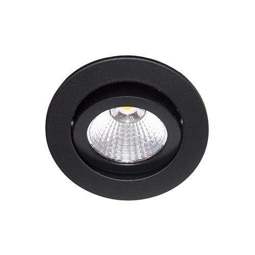 AL1014 RDX 9W 990Lm 4000K 38° IP44 DIM Noir mat