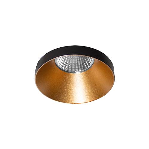 SYLA RD-B 10W 1010Lm 3000K 38° DIM Noir - Doré