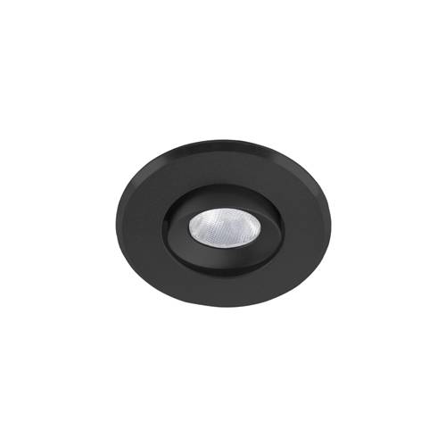 LASY RX 1W 130Lm 3000K 24° IP44 Noir mat