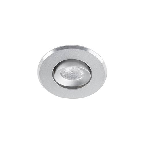 LASY RX 1W 100Lm 3000K 24° IP44 ALUMINIUM SATINE