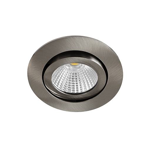 LOWY RDX 8W 700Lm 3000K 38° Nickel satiné