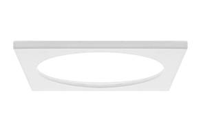 CURLI 2 RD BAGUE CARREE 105x105mm BLANC MAT