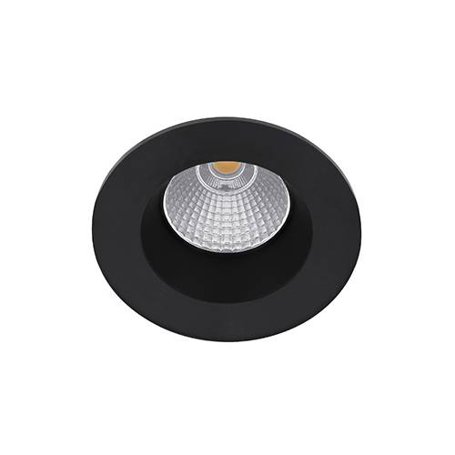 LARY RD 9W 1050Lm 3000K 38° IP65 DIM NOIR MAT