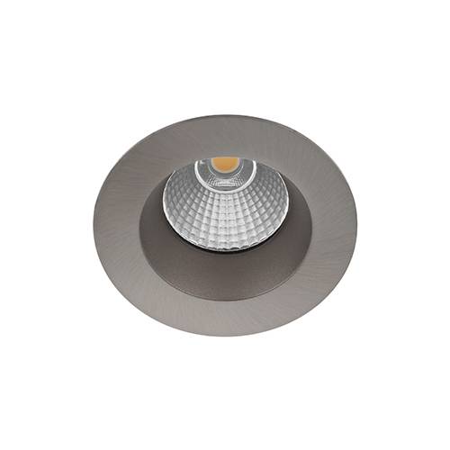 LARY RD 9W 1050Lm 3000K 38° IP65 DIM Nickel satiné