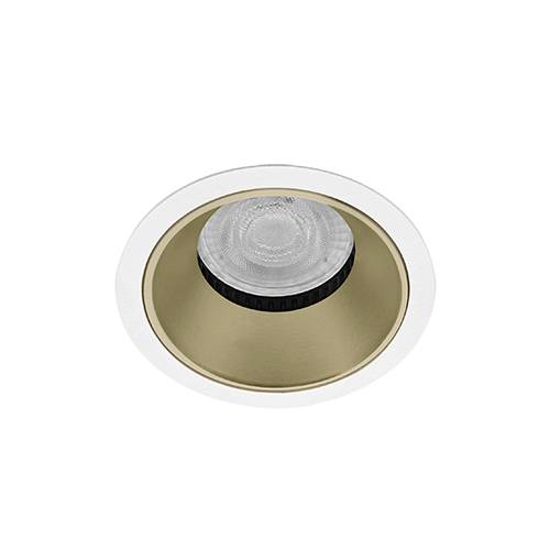 BALI R GU10 MAX13W PAR16 BLANC MAT - CHAMPAGNE