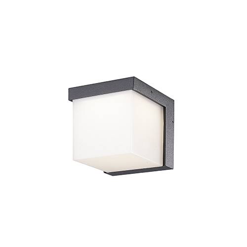 LUXI 139 3,8W 400Lm 3000K 114° IP54 Anthracite
