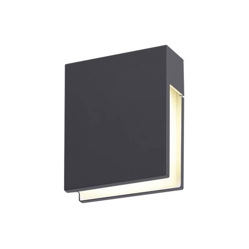 LUXI 120 S 3W 320Lm 3000K 170° IP54 ANTHRACITE