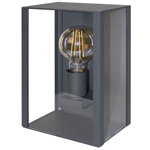 KADRO E27 MAX8W ECO/LED IP44 ANTHRACITE
