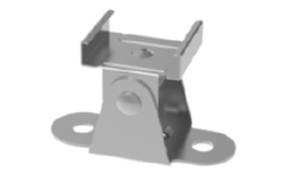CLIPS DE MONTAGE ORIENTABLE 0-180° 4PC ALUMINIUM