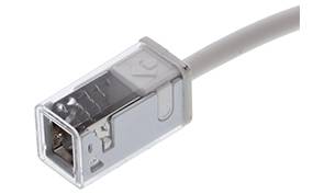 CONNECTEUR + CABLE FIN 