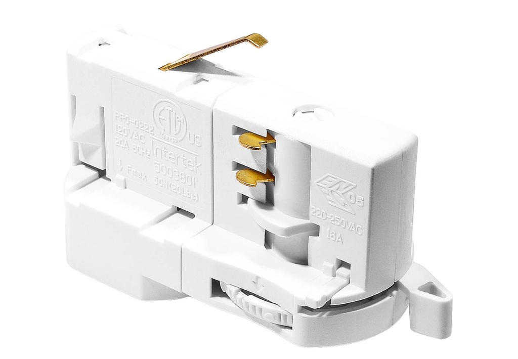 ADAPTATEUR 10A MAX 5KG Blanc