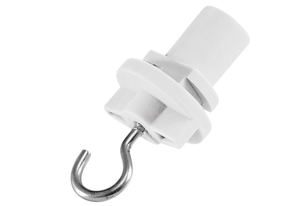 CROCHET DE SUSPENSION max. 15kg Blanc