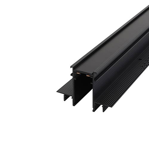 TRACK 48VDC RECESSED L:300cm Noir mat