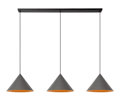 SUSPENSION SPITZE GREY&BLACK
