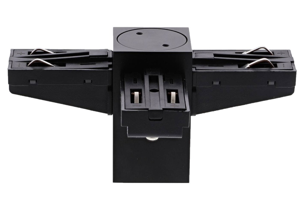 CONNEXION ELEC T 90° DROITE PLAFOND NOIR MAT