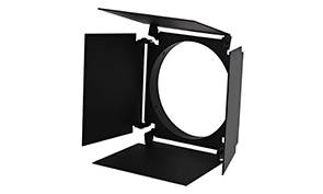 VOLET COUPE FLUX DIA.100mm Noir mat