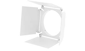 VOLET COUPE FLUX DIA.100MM BLANC MAT